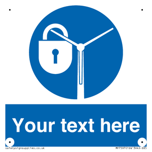 Custom mandatory lock rotor blades